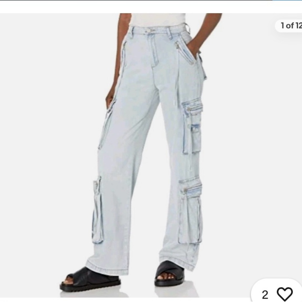 Blank NYC Light Blue Denim Jeans